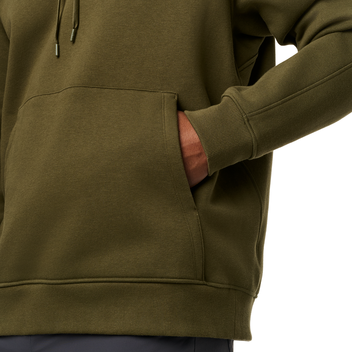 YETI Arrowhead Built for the Wild Pullover Fleece Hoodie Olive