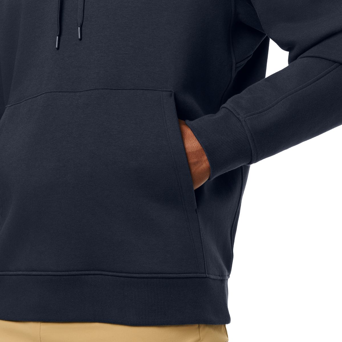 YETI Retro Built for the Wild Pullover Fleece Hoodie Navy