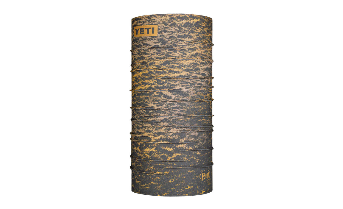 YETI Neck Gaiter By Buff Tufts Yellow/Taupe