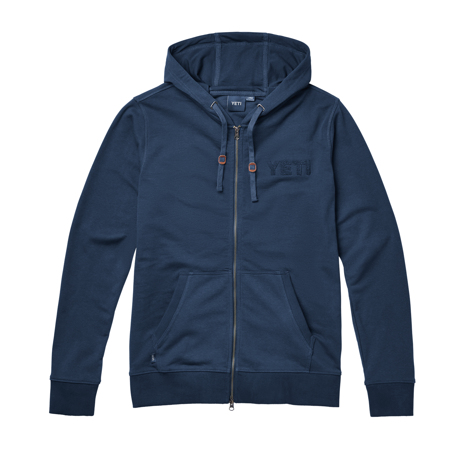 YETI Terry Full Zip Hoodie Navy