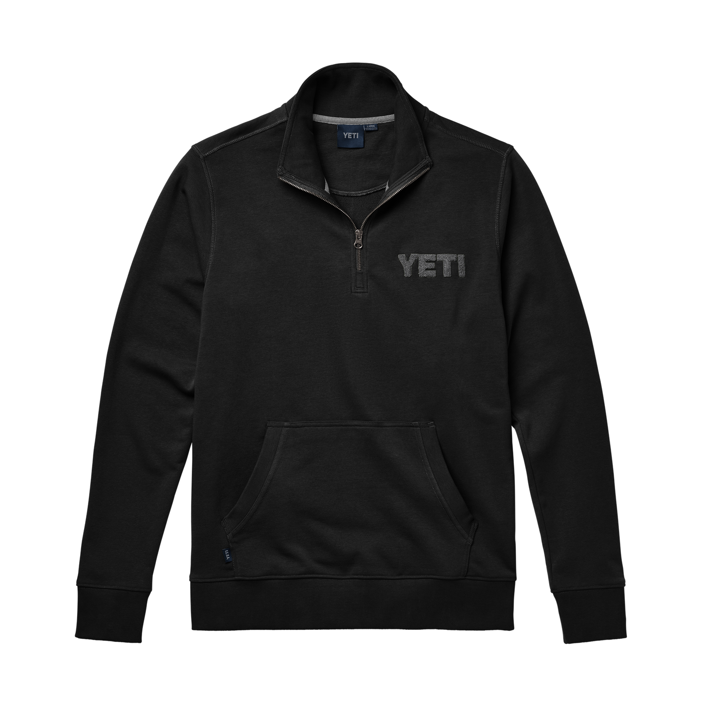 YETI Terry Quarter Zip Pullover Black