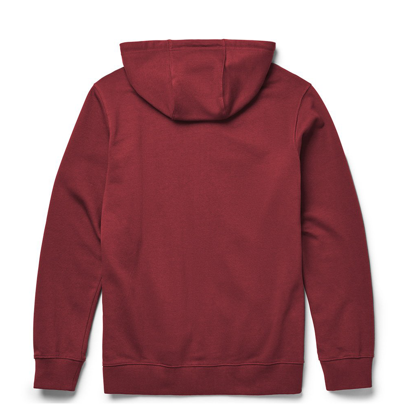 YETI Brushed Fleece Full Zip Hoodie Harvest Red