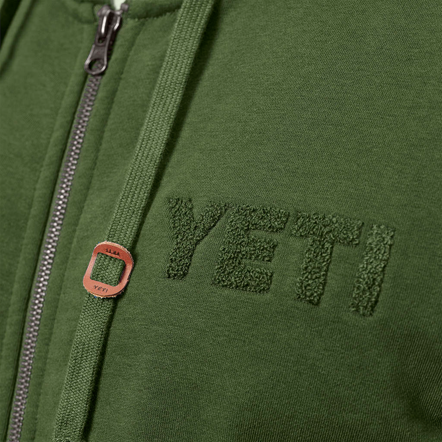 YETI Terry Full Zip Hoodie Highlands Olive