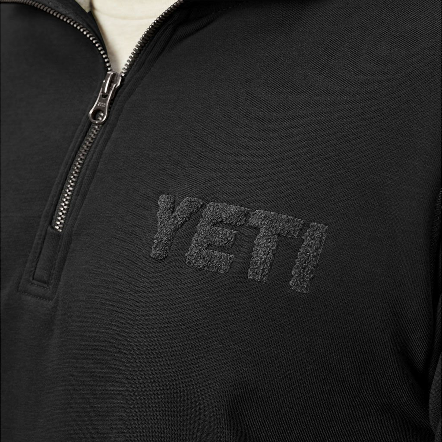 YETI Terry Quarter Zip Pullover Black