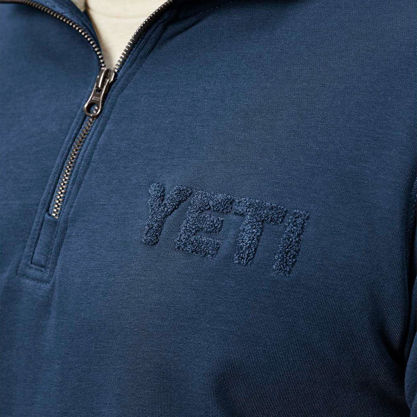 YETI Terry Quarter Zip Pullover Navy