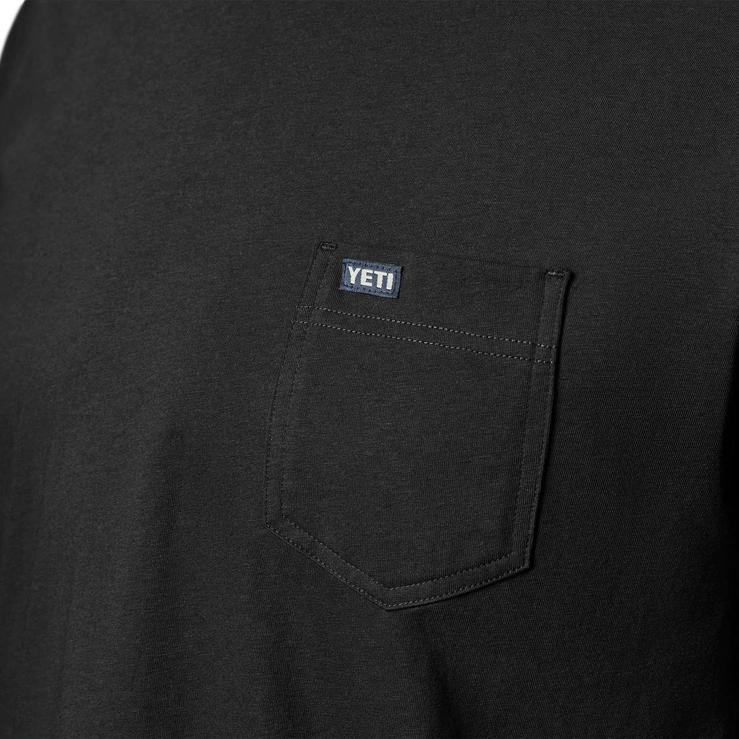 YETI Premium Pocket Short Sleeve T-Shirt Black