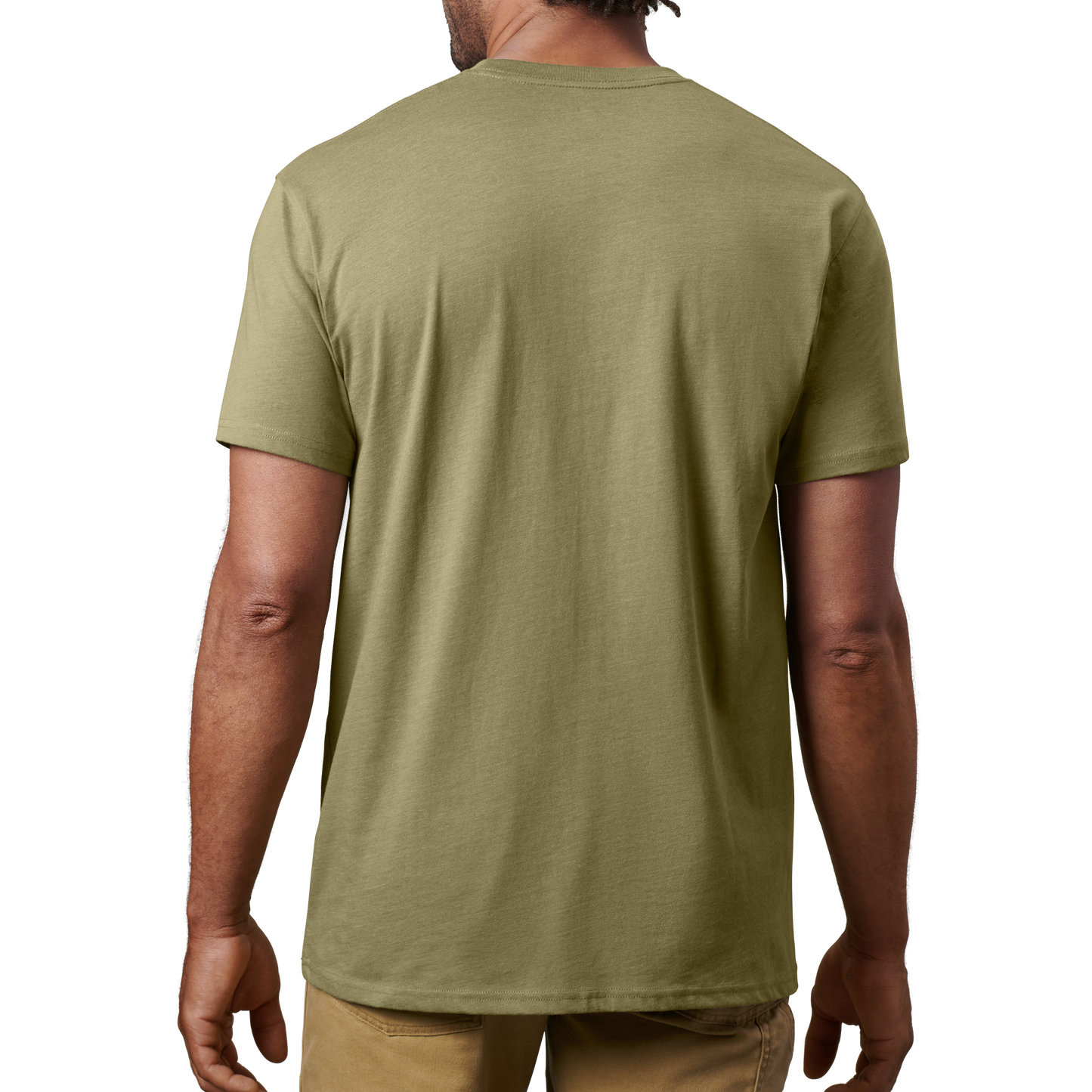 YETI Premium Pocket Short Sleeve T-Shirt Heather Olive