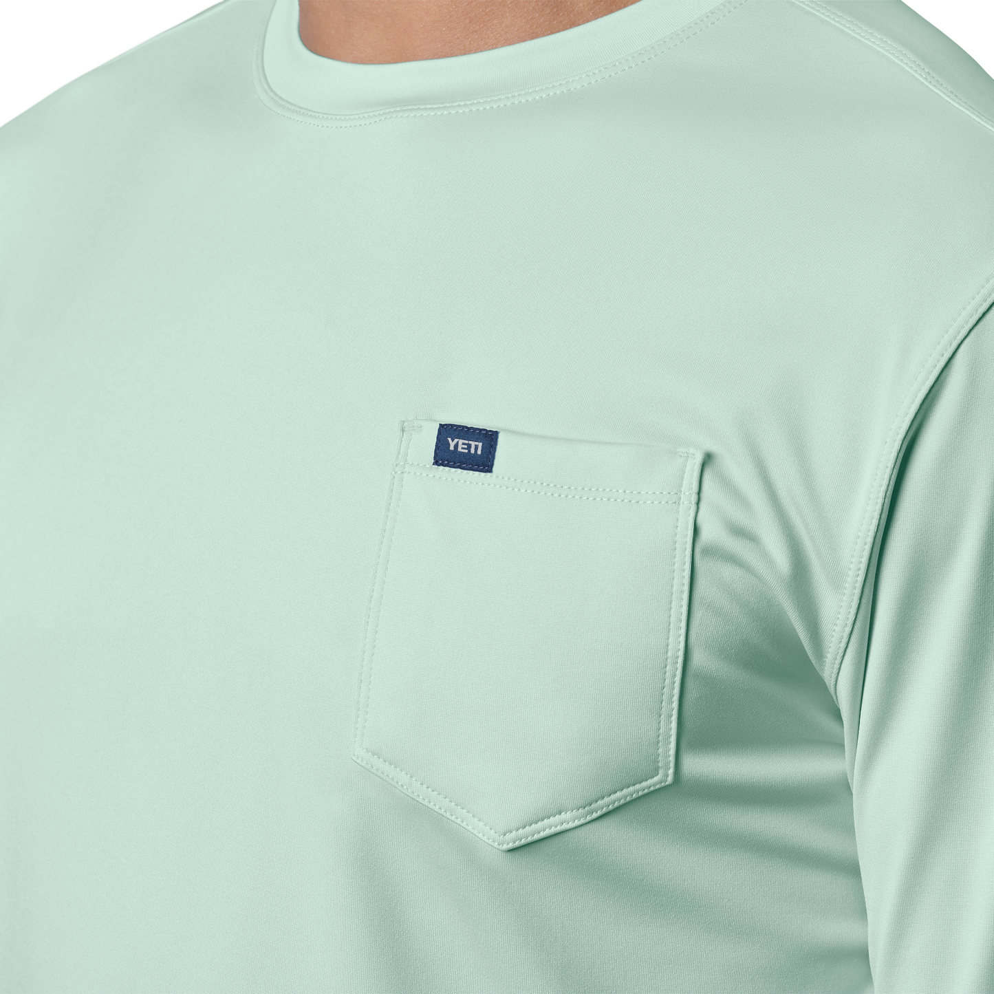 YETI Pocket Long Sleeve Sunshirt Ice Mint