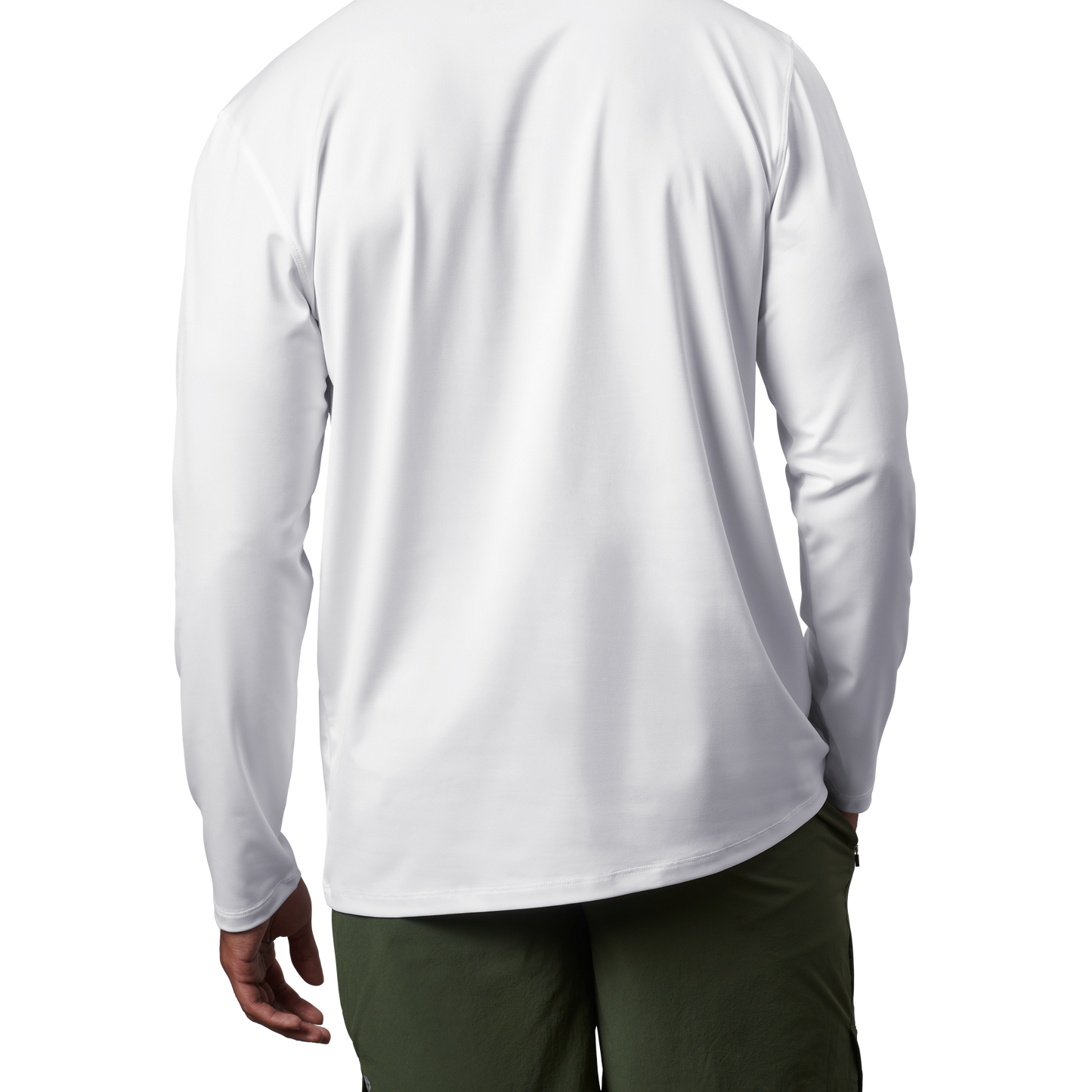 YETI Pocket Long Sleeve Sunshirt White