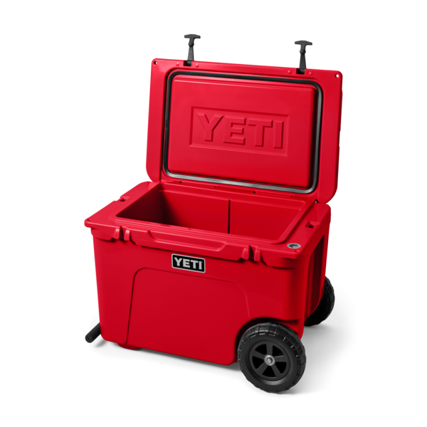 YETI Tundra Haul® Wheeled Cool Box Rescue Red