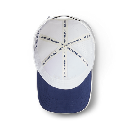 YETI™ Logo Structured Performance Hat White