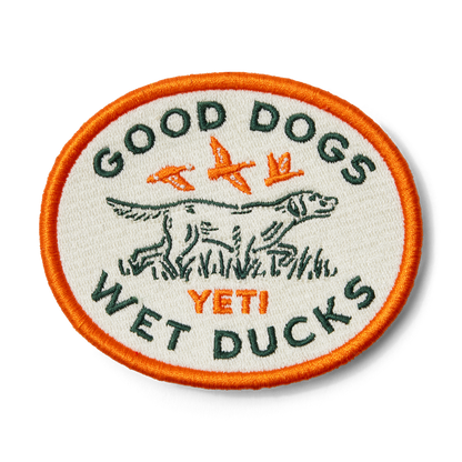 YETI Good Dogs Patch Orange