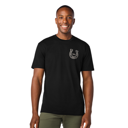 YETI Horseshoe Short Sleeve T-Shirt Black