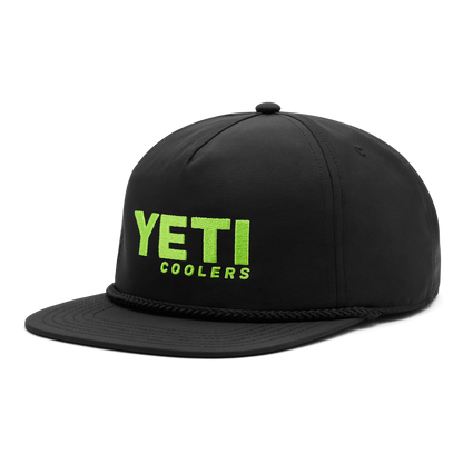 Yeti Coolers® Flat Brim Rope Hat Green