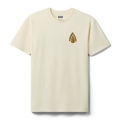 YETI Whitetail Short Sleeve T-Shirt Ecru