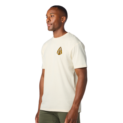 YETI Whitetail Short Sleeve T-Shirt Ecru