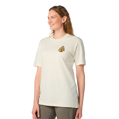 YETI Whitetail Short Sleeve T-Shirt Ecru
