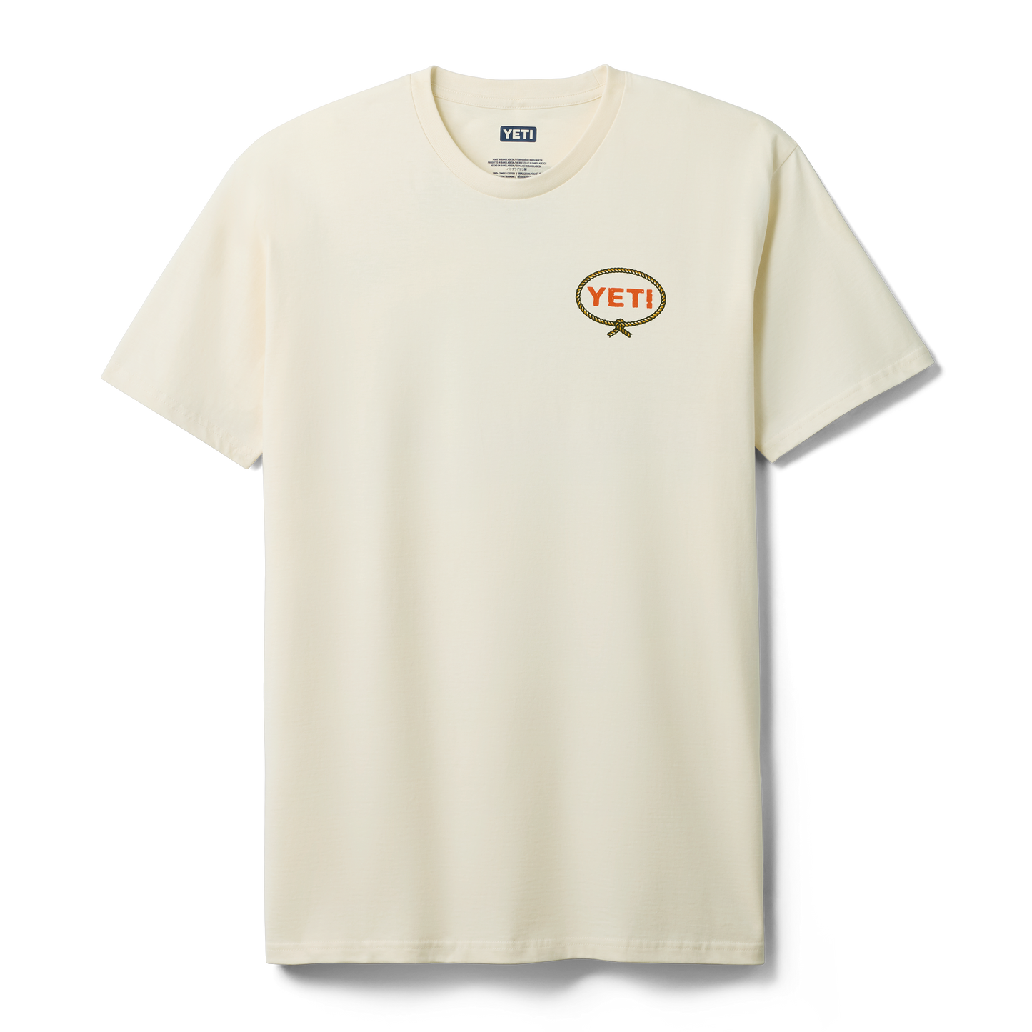 YETI Let'r Rip Short Sleeve T-Shirt Ecru
