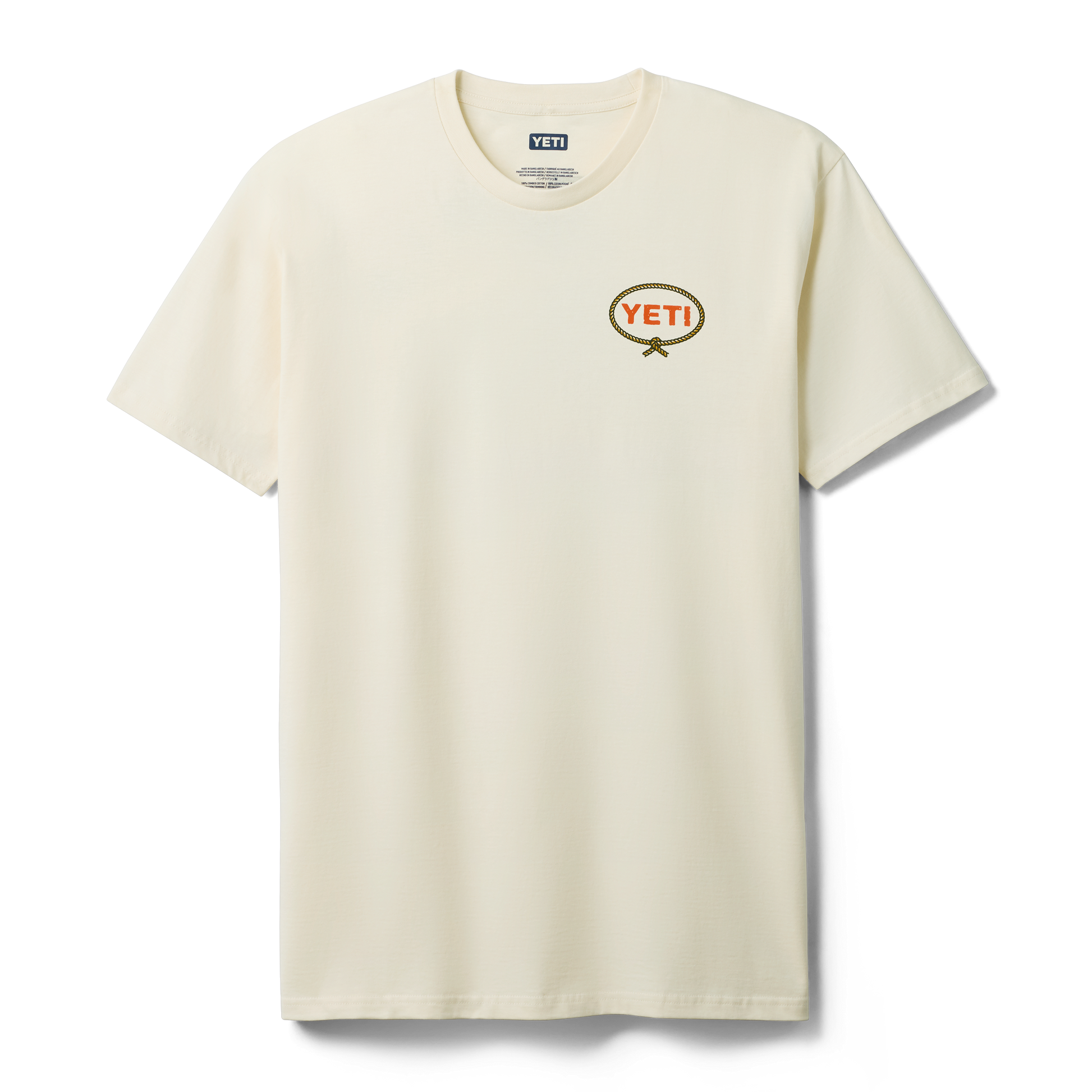 YETI Let'r Rip Short Sleeve T-Shirt Ecru