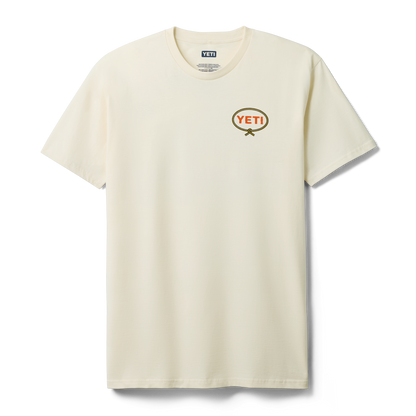 YETI Let'r Rip Short Sleeve T-Shirt Ecru