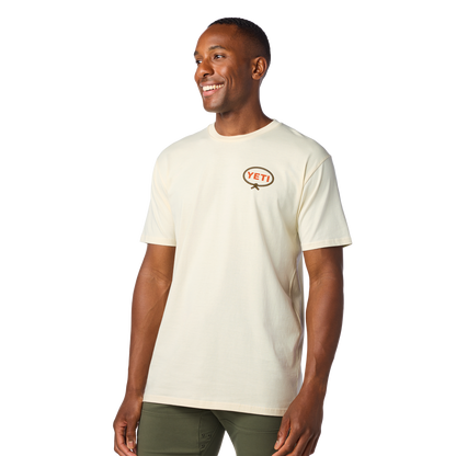 YETI Let'r Rip Short Sleeve T-Shirt Ecru
