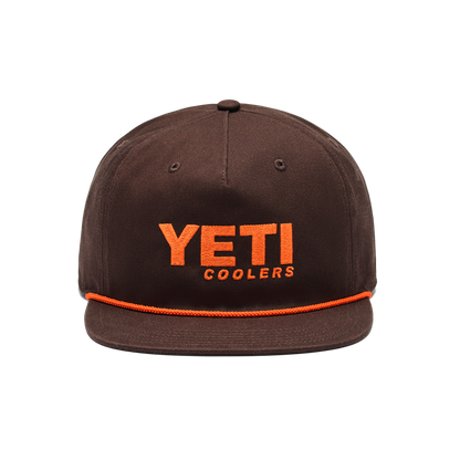 YETI COOLERS Flat Brim Rope Hat