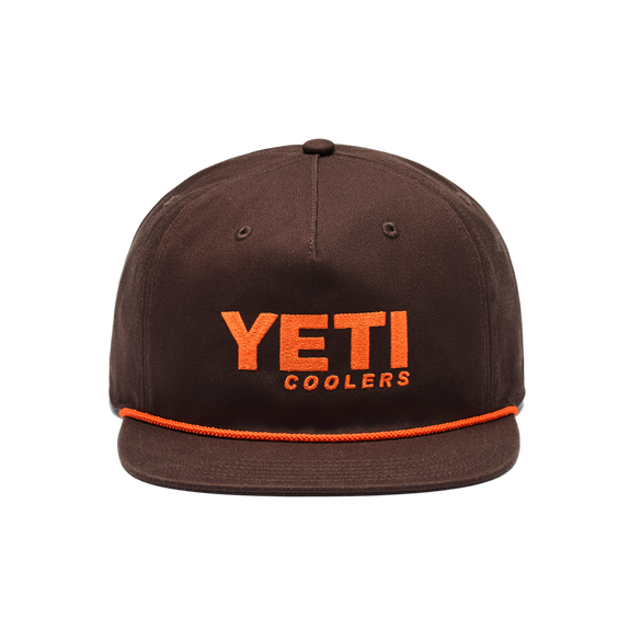 YETI COOLERS Flat Brim Rope Hat
