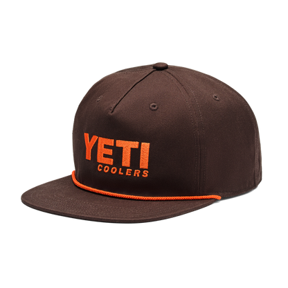 YETI COOLERS Flat Brim Rope Hat