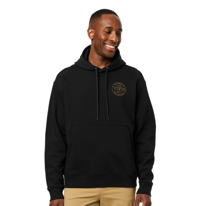 YETI Designed In Pullover Fleece Hoodie Black
