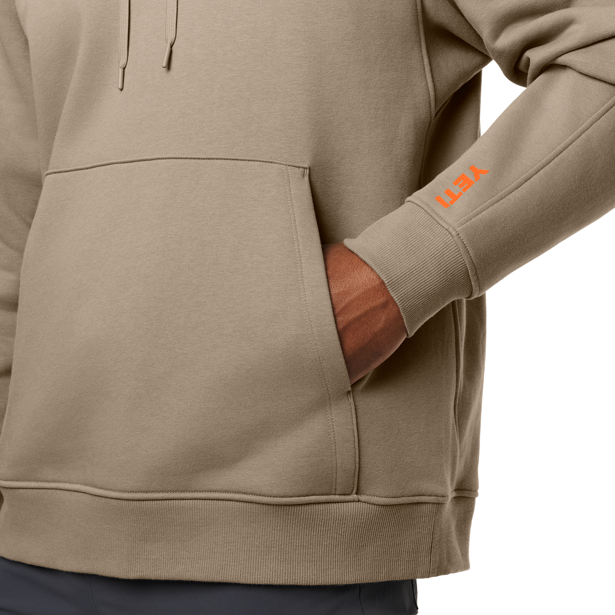 YETI™ Wild Pullover Fleece Hoodie Taupe