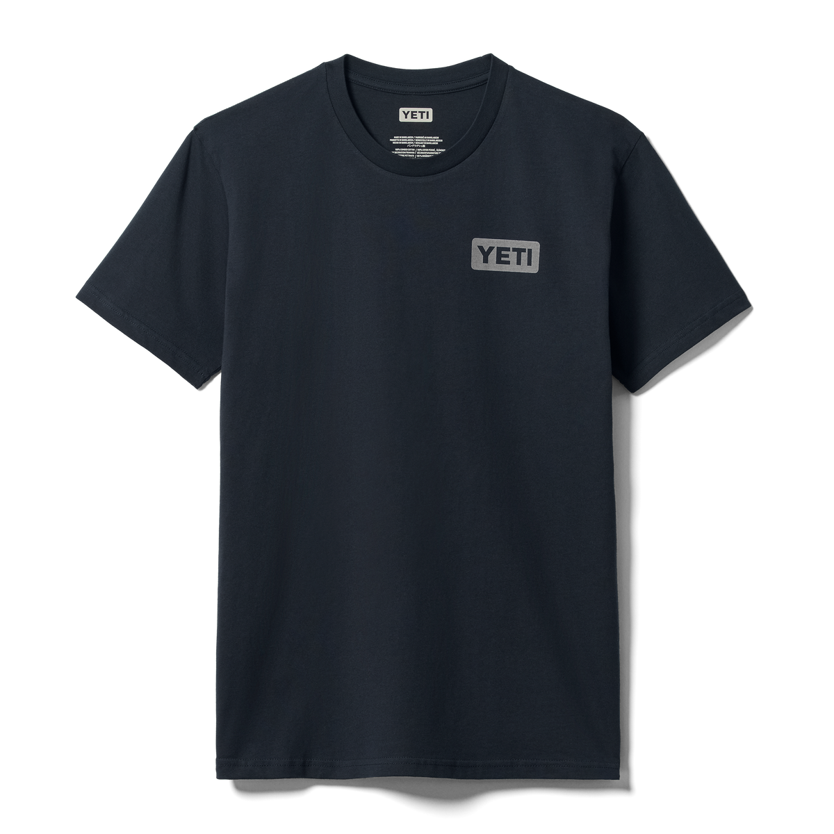 Left Chest Logo Badge Short Sleeve T-Shirt Navy