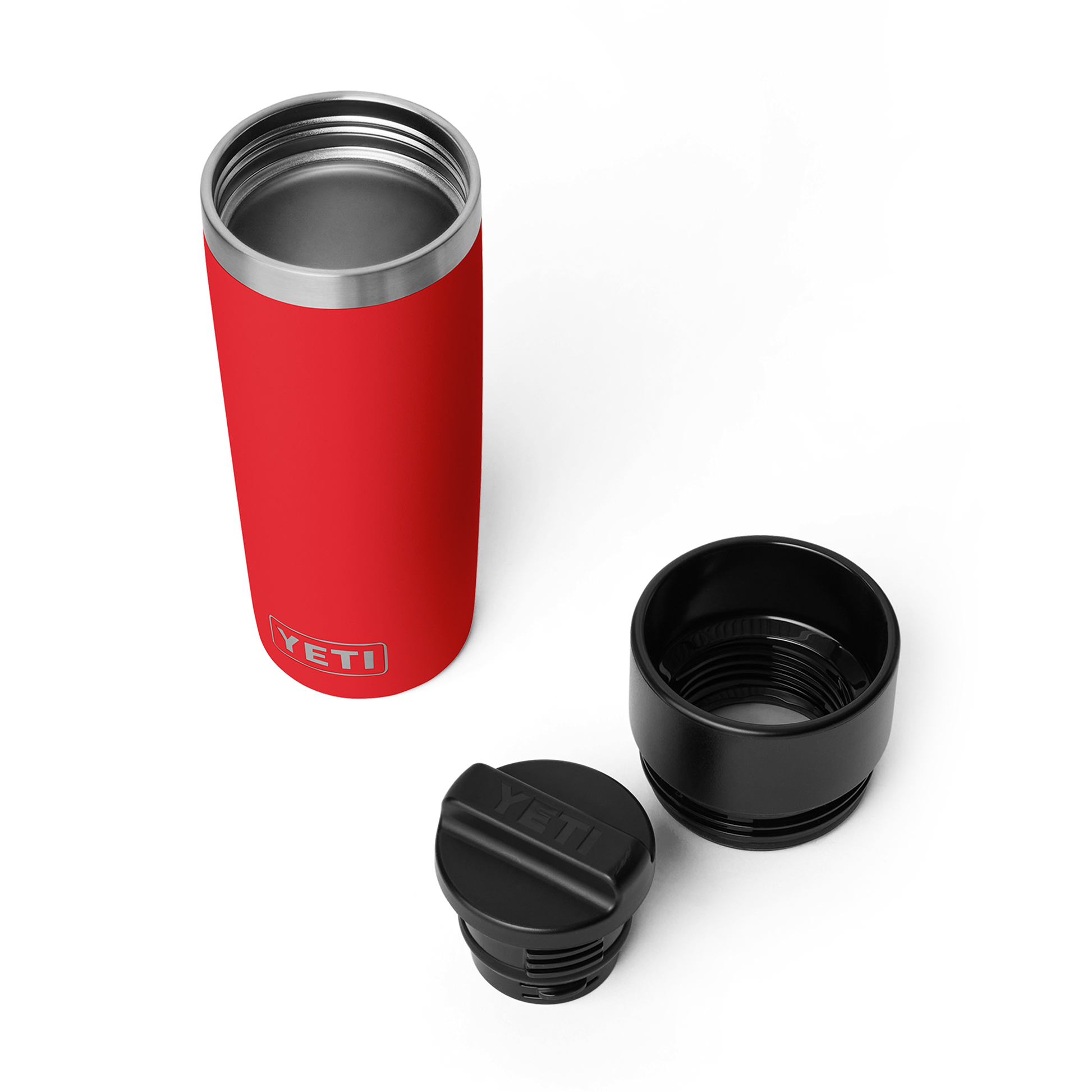 YETI Rambler® 16 oz (473 ml) Travel Bottle Rescue Red