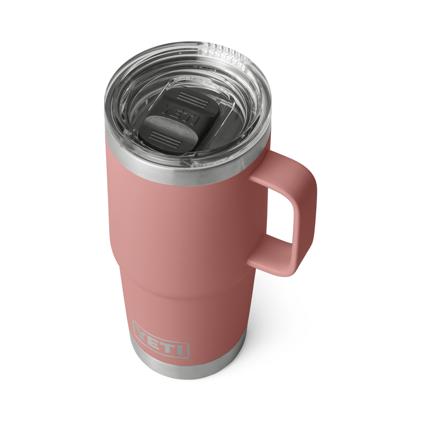 YETI Rambler® 20 oz (591 ml) Travel Mug Sandstone Pink