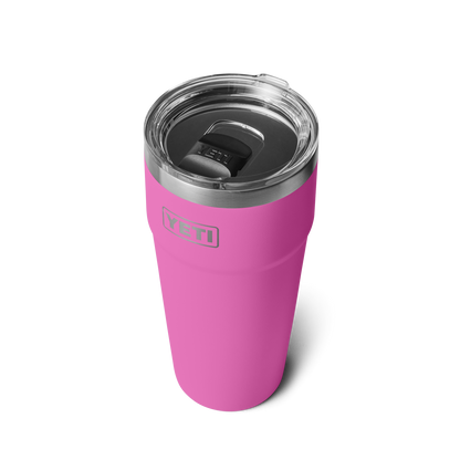 YETI Rambler® 30 oz (887 ml) Stackable Cup Wildflower Fuchsia