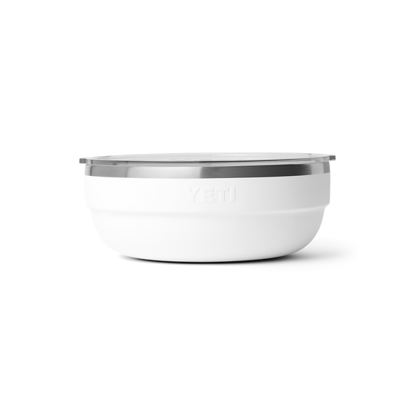 YETI Rambler™ Large Insulated Low Bowl White