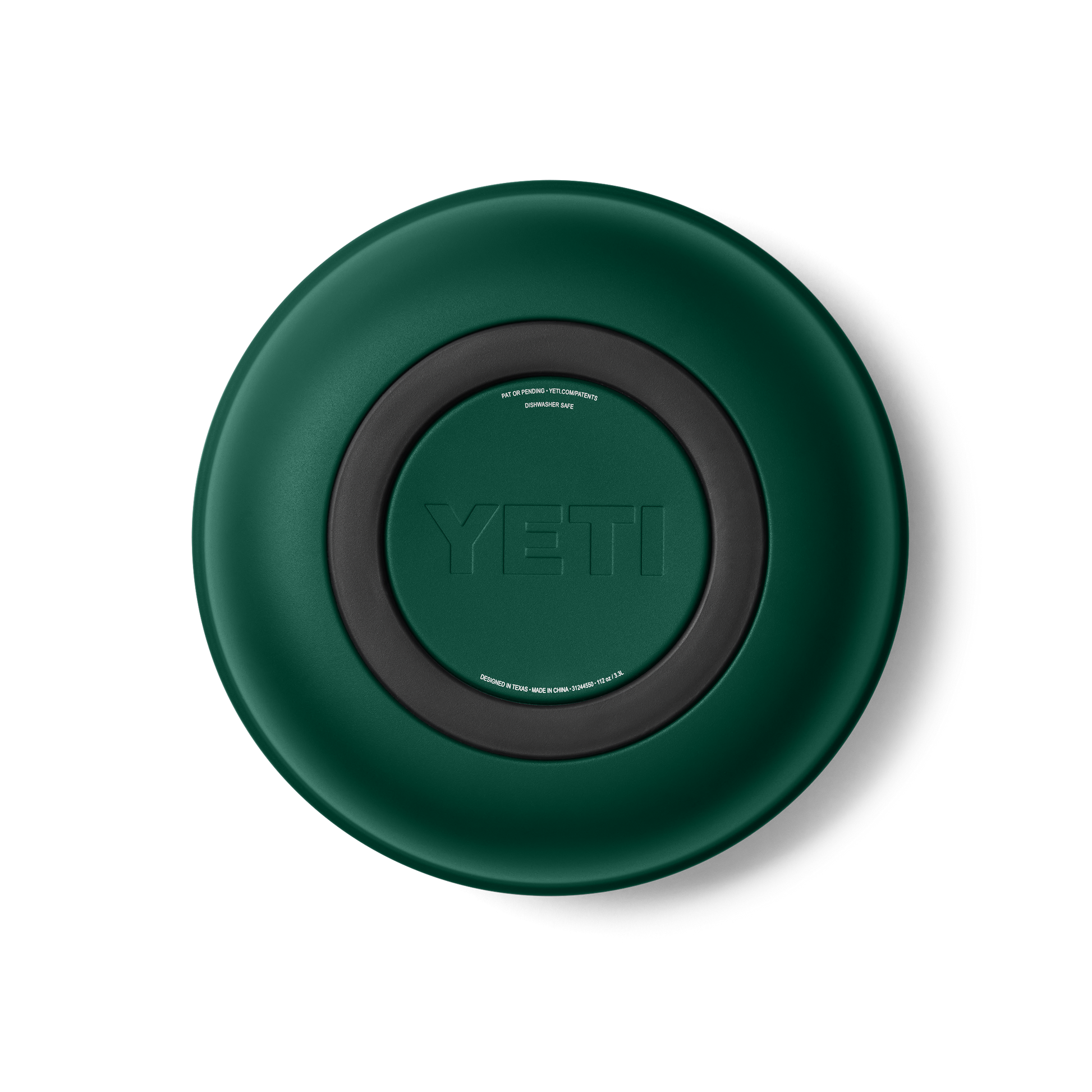 YETI Rambler™ Large Insulated Low Bowl Black Forest Green