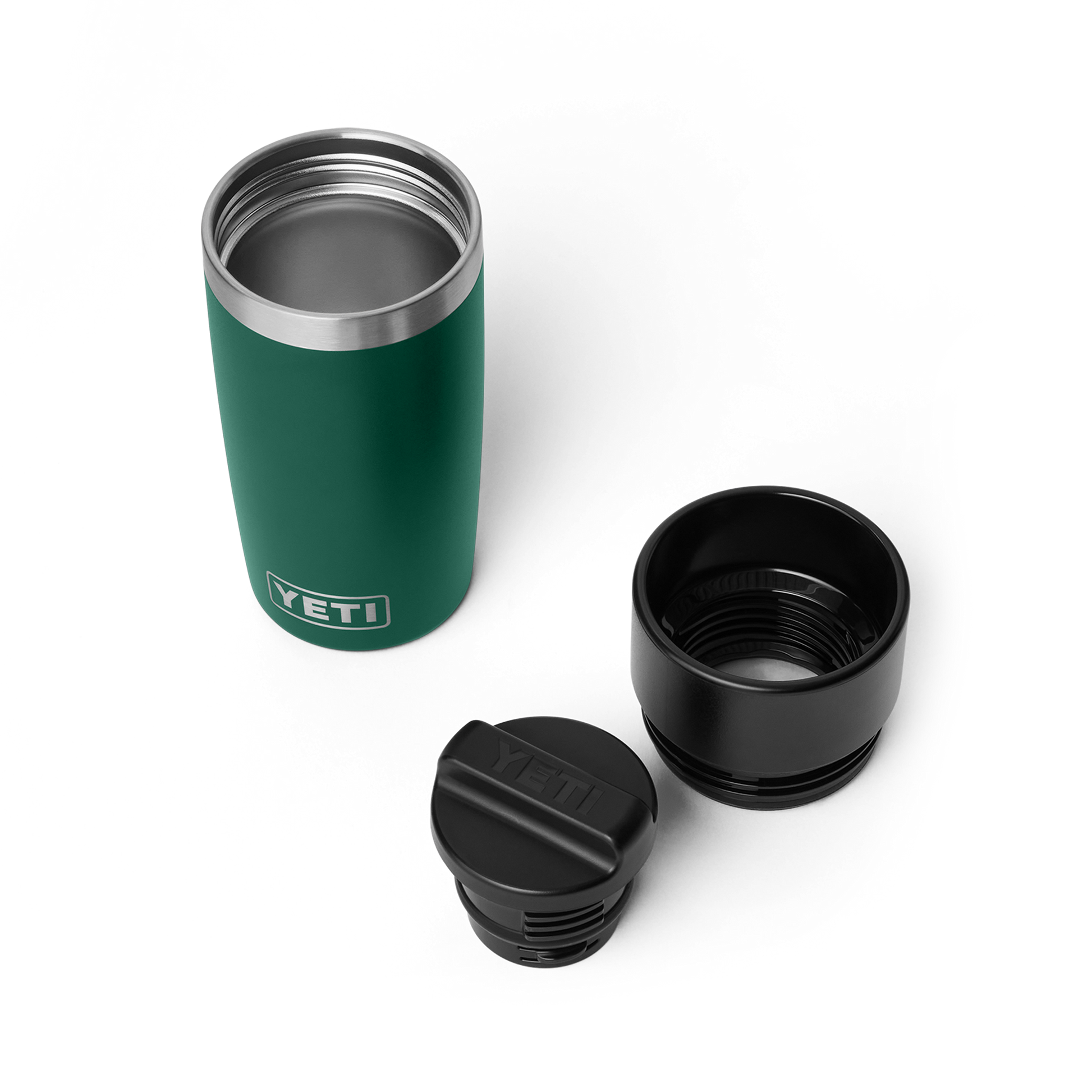 YETI Rambler® 12 oz (355 ml) Travel Bottle Black Forest Green