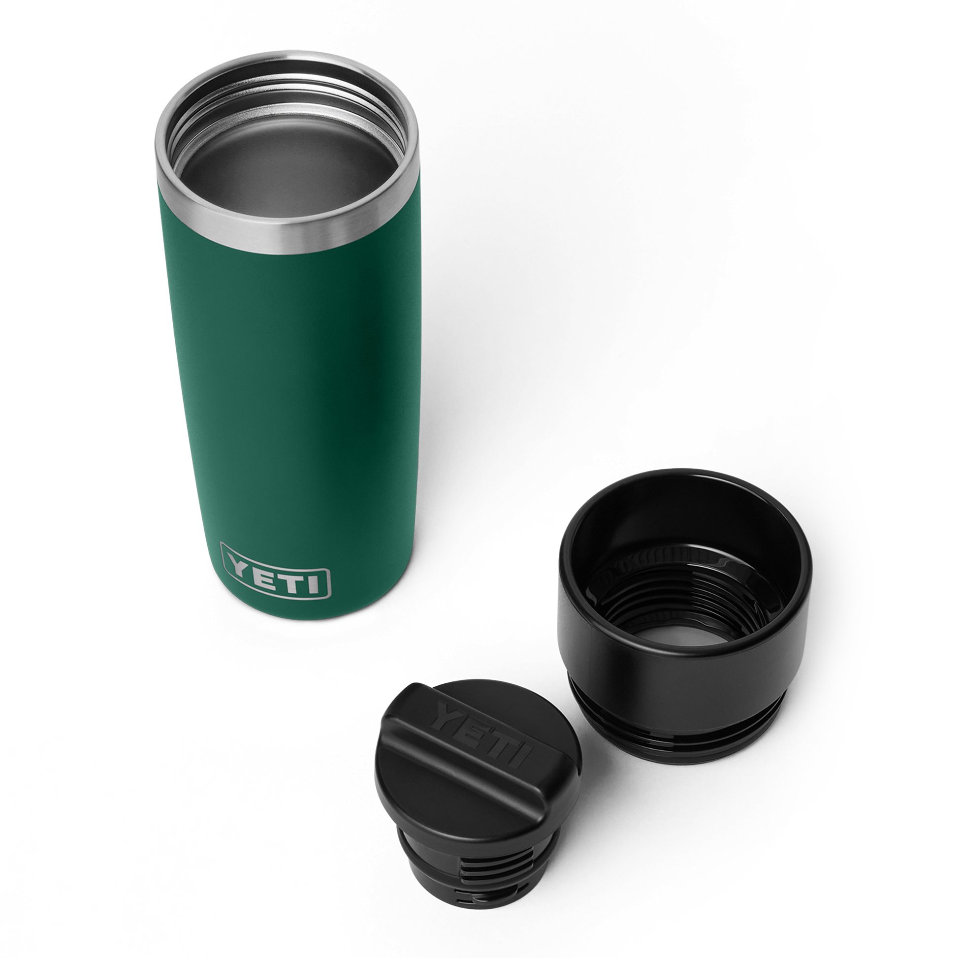 YETI Rambler® 16 oz (473 ml) Travel Bottle Black Forest Green