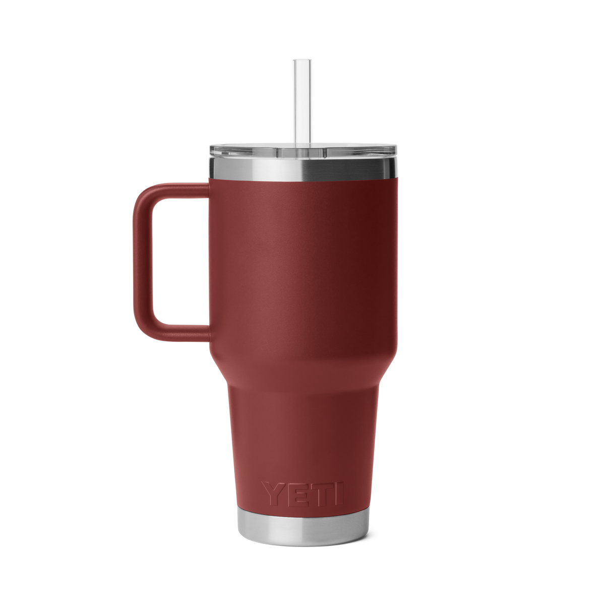 YETI Rambler® 35 oz (1 l) Straw Mug Stag Red
