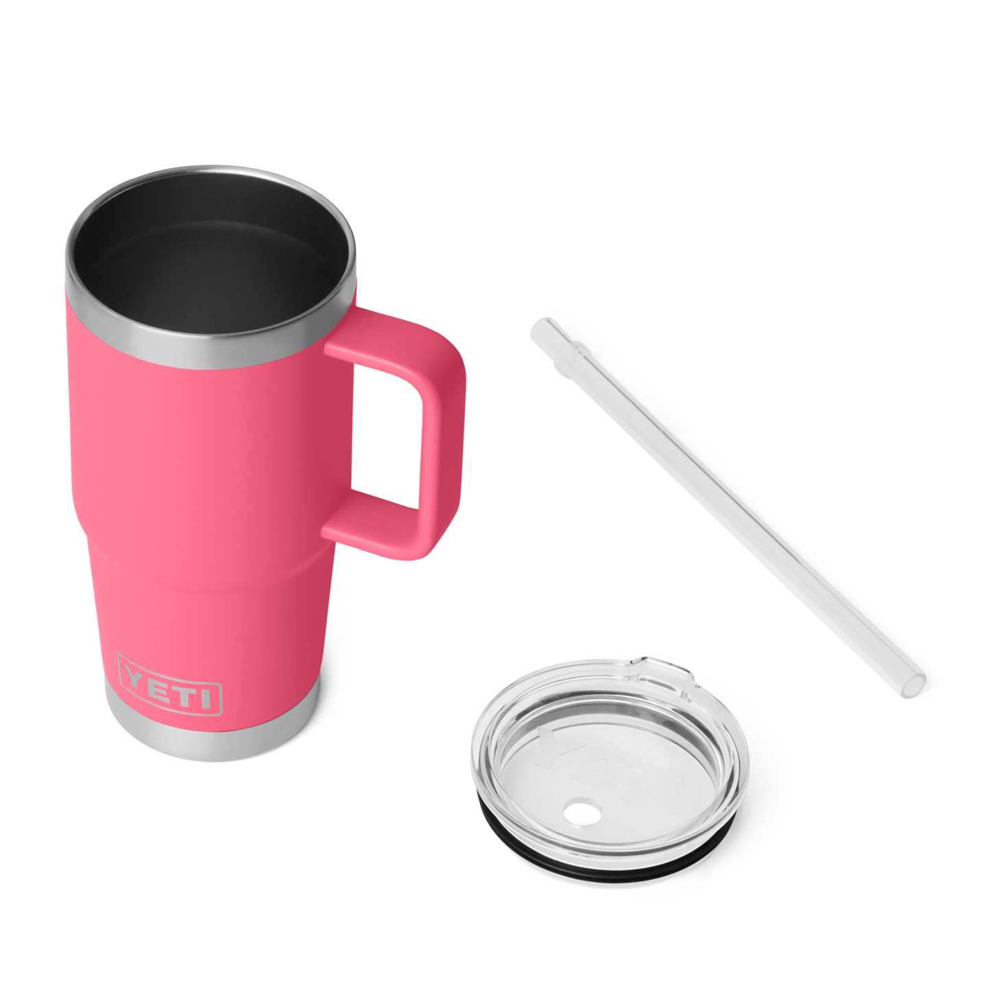 YETI Rambler® 25 oz (739 ml) Straw Mug 2.0 Tropical Pink