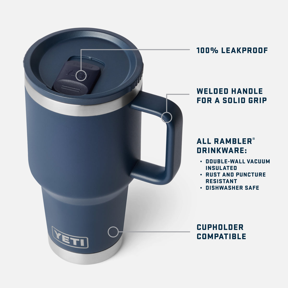 YETI Rambler 30 Travel Mug 2.0 reasons to buy