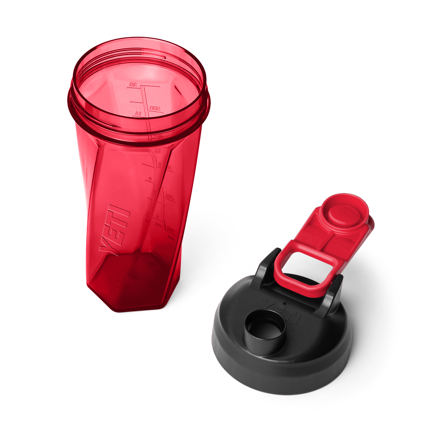 YETI Yonder® 27 oz (737 ml) Shaker Bottle Rescue Red