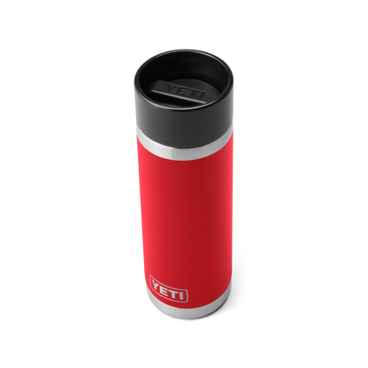 YETI Rambler® 18 oz (532 ml) Bottle With Hotshot Cap Rescue Red