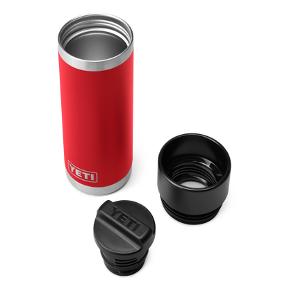 YETI Rambler® 18 oz (532 ml) Bottle With Hotshot Cap Rescue Red