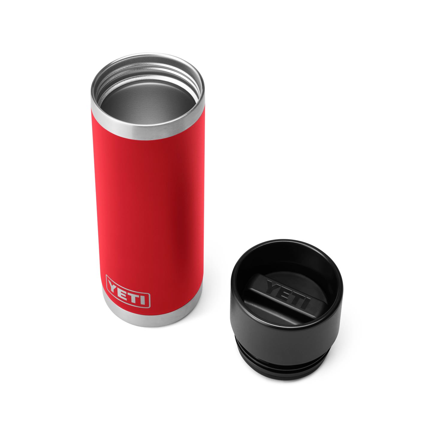 YETI Rambler® 18 oz (532 ml) Bottle With Hotshot Cap Rescue Red