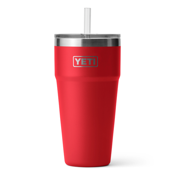 YETI Rambler® 26 oz (760 ml) Straw Cup Rescue Red