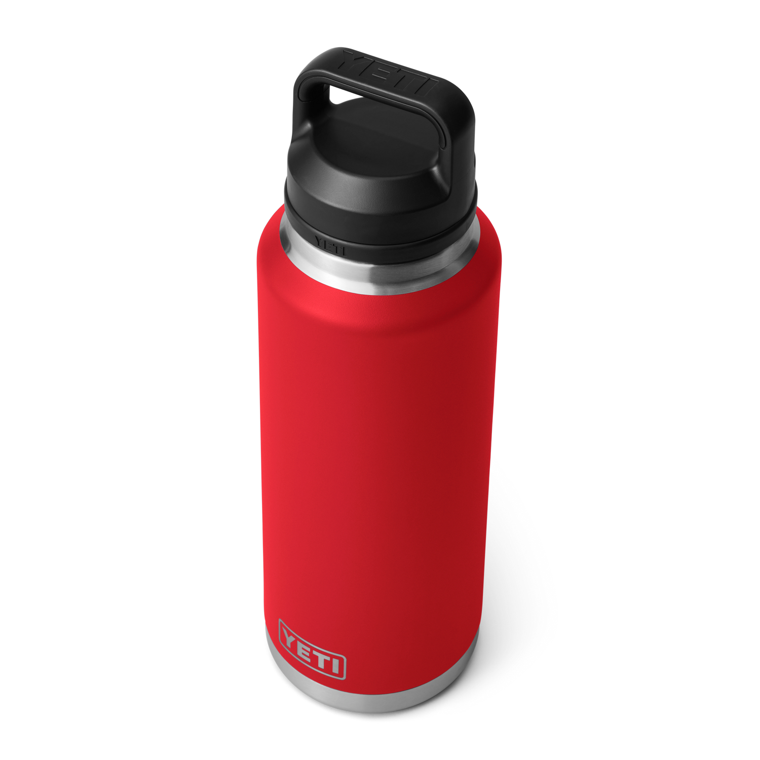 YETI Rambler® 46 oz (1.4 L) Bottle With Chug Cap Rescue Red