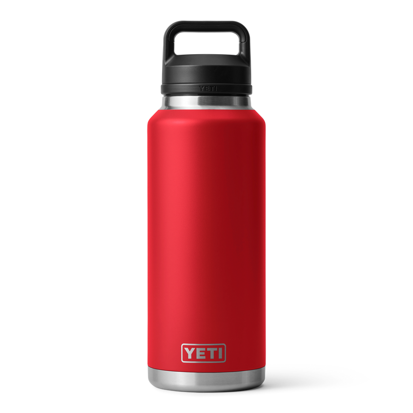 YETI Rambler® 46 oz (1.4 L) Bottle With Chug Cap Rescue Red