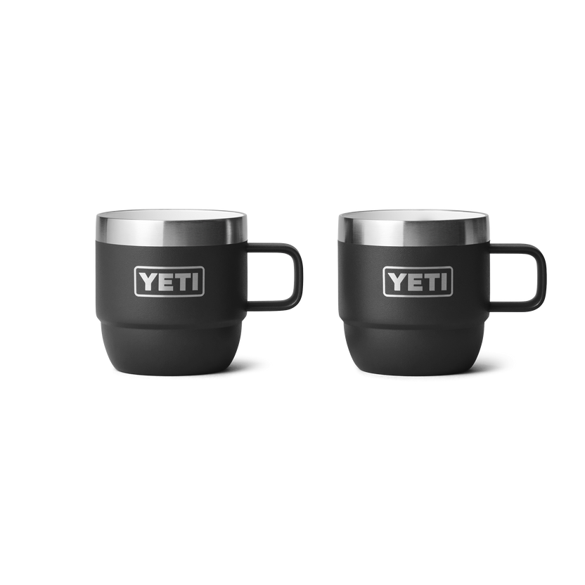 YETI Rambler® 6 oz (177 ml) Stackable Mugs Black