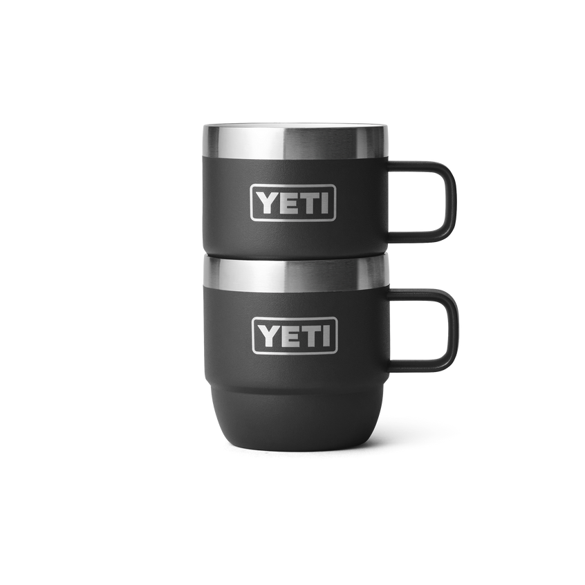 YETI Rambler® 6 oz (177 ml) Stackable Mugs Black